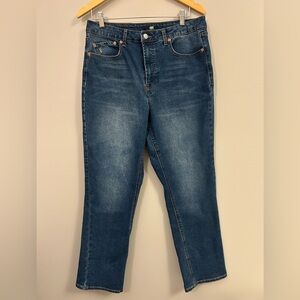 Frye Dark Blue Straight Leg Jeans Size 10/30